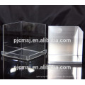 Fashion personalized 3D crystal photo cube/glass cube photo frame